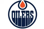 Edmonton Oilers logotype. Vector hockey club logo. Hockey team.