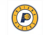 Indiana Pacers logotype. Vector basketball club logo. basketball.