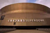 New Orleans - December 29^ 2021: Caesars Superdome