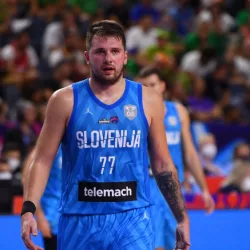 Luka Doncic. The basketball match of Eurobasket 2022 France vs Slovenia. COLOGNE^ GERMANY - SEPTEMBER 7^ 2022