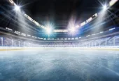 Hockey ice rink sport arena empty field - stadium