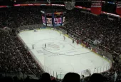 Raleigh^ North Carolina: Hurricanes hockey game at the RBC Center