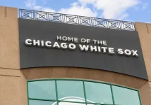 the exterior of MLB's Chicago White Sox's Guaranteed Rate Field. Chicago^ IL^ USA - August 13^ 2024