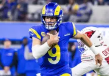 Los Angeles Rams Matthew Stafford #9 at SoFi Stadium^ Dec. 28^ 2024^ in Inglewood^ Calif.