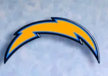 Los Angeles Chargers professional american football club^ silhouette logo of the club. NFL