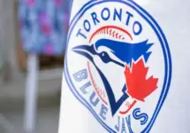Detail of Blue Jays memorabilia. The Toronto Blue Jays are a professional baseball team located in Toronto^ Canada. Members of the Eastern Division of MLB