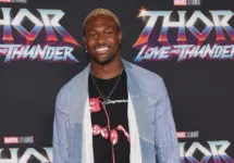 DK Metcalf arrives for the ‘THOR: Love and Thunder’ World Premiere on June 23^ 2022 in Hollywood^ CA