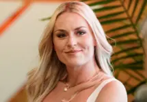 World Cup alpine ski racer Lindsey Vonn speaks at the Women Drive event at Miami International Autodrome on May 1^ 2025.