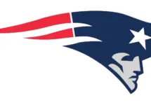 New England Patriots logo. NFL^ Boston football logo. USA - 8 16 2023