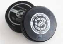 Official licensed hockey puck for NHL^ National hockey league