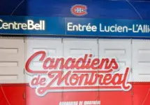 Centre Bell Entrance Signage Canadiens de Montreal Hockey Team Canada^ Montreal^ 24 December 2025