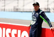 NASCAR Cup Series driver^ KYLE BUSCH (8) of Las Vegas^ NV gets ready to practice for the Go Bowling at The Glen in Watkins Glen^ NY. Watkins Glen^ NY USA - August 09^ 2025