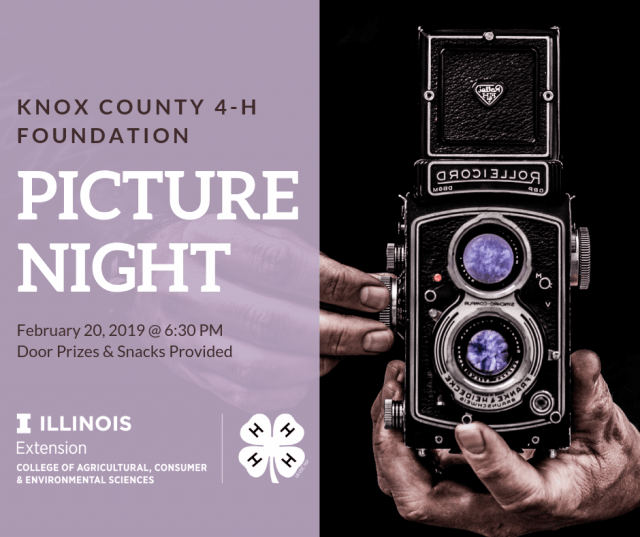 Knox County 4-H Foundation Picture Night