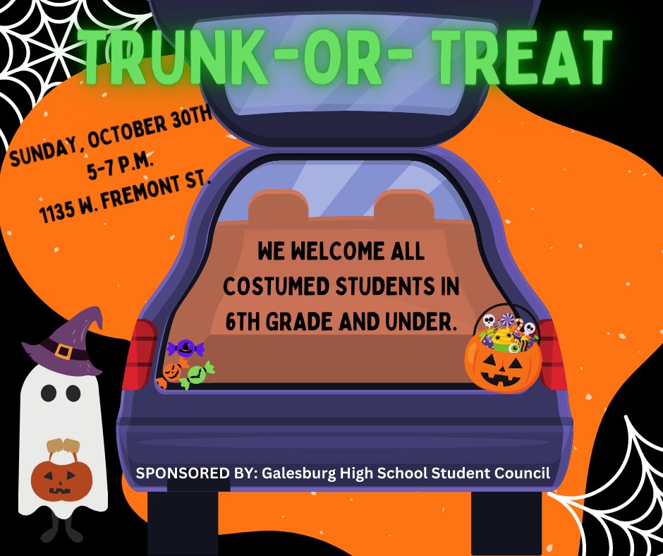 TrunkorTreat at Galesburg High School 105.3 KFM