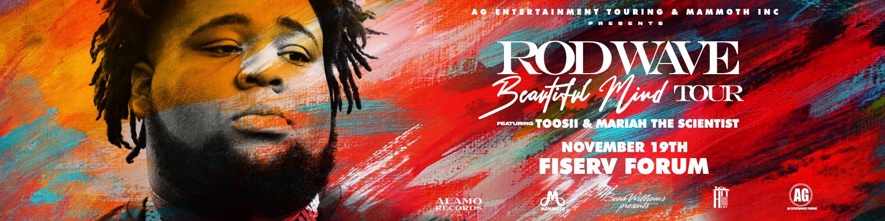 Rod Wave @ Fiserv Forum November 19th | 93.1 JAMZ