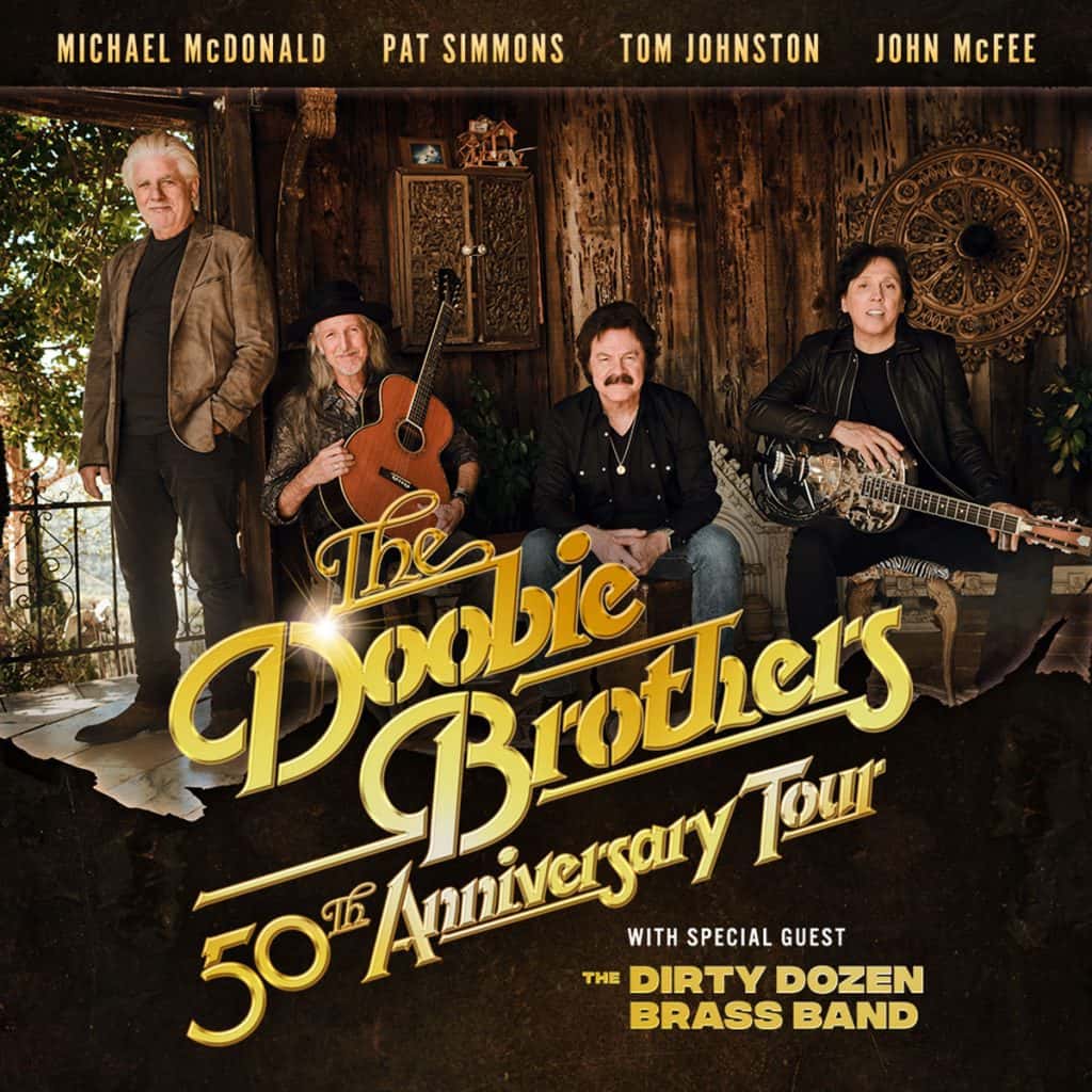 Doobie Brothers 50th Anniversary Tour WLKZ 104.9 Hawk FM