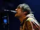 Singer Liam Gallagher vocalist of the band Oasis^ during a show at Qualistage in the city of Rio de Janeiro