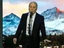 Singer Paul Simon entertains the Delegates on the first day of the Democratic National Convention in the Wells Fargo Arena Philadelphia^ Pennsylvania^ USA^ July 25^ 2016