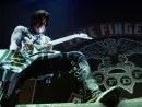Five Finger Death Punch (5FDP)^ heavy metal band^ performs at Pavello Olimpic de Badalona stage on November 25^ 2013 in Barcelona^ Spain.