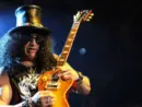 Legendary guitarist Slash during performance in Prague^ Czech republic^ February 11^ 2013