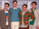 Glass Animals attend The BRIT Awards 2022 at The O2 Arena in London^ England. London^ United Kingdom - February 08^ 2022