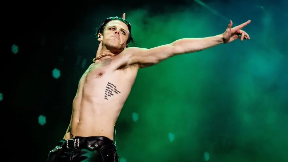 Concert of Yungblud 5 July 2025. Rock Werchter Festival