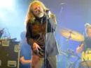 Led Zeppelin lead singer Robert Plant performs onstage at the 2016 Okeechobee Music and Arts Festival. Okeechobee^ Florida - March 5^ 2016