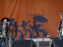 Chris and Rich Robinson of the Black Crowes performs at the 2022 New Orleans Jazz and Heritage Festival New Orleans^ LA USA