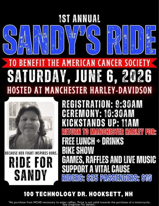 Sandy’s Ride for the American Cancer Society