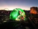 Las Vegas Sphere At Las Vegas In Nevada United States. Sunset Las Vegas United States. Famous Night. Landscape Night Scape. Las Vegas^ Nevada^ United States - 12.19.2025