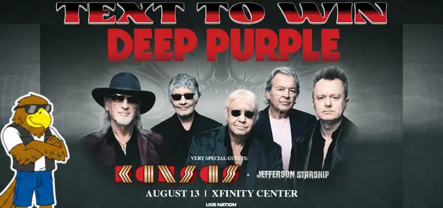 Deep Purple (08/13/2026) | WLKZ 104.9 Hawk FM