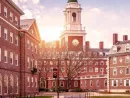 View of the architecture of the famous Harvard University in Cambridge^ Massachusetts. Cambridge^ MA^ USA - March 15^ 2024
