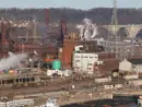 A busy industrial scene on the Monongahela River near Pittsburgh PA
