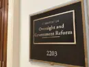 WASHINGTON - APRIL 2^ 2025: Committee on Oversight and Government Reform 2203 sign an entrance exterior at house office building