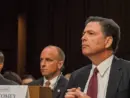 Former FBI Director James Comey testifies in front of the Senate Intelligence Committee during hearing in the Hart Senate Office building Washington DC^ USA^ June 8^ 2017