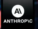 The Anthropic AI logo is seen displayed on a smartphone screen. October 9^ 2025^ United States