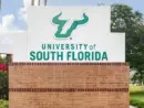 The University of South Florida is a public research university with their main campus in Tampa^ FL. Their mascot is the Bulls. Tampa^ FL^ USA - May 29^ 2024