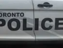 A police car patrols the streets of Toronto Toronto^ ON^ Canada - September 4^ 2023