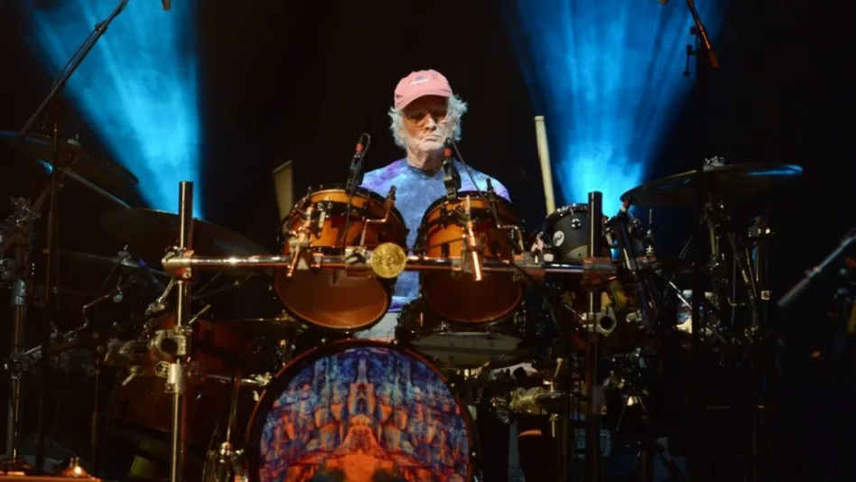 Bill Kreutzmann^ an original member of the Grateful Dead and Dead and Company^ performs at the Saenger Theatre New Orleans^ Louisiana - April 27^ 2023