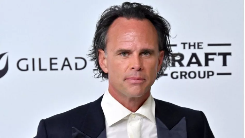 Walton Goggins at the Elton John Academy Awards Viewing Party at West Hollywood Park on March 2^ 2025 in W Hollywood^ CA
