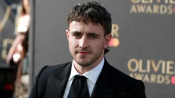 Paul Mescal attend The Olivier Awards 2023 at the Royal Albert Hall in London^ England. London^ United Kingdom - April 02^ 2023