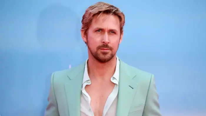Ryan Gosling attends the "Barbie" European Premiere at Cineworld Leicester Square in London^ England. London^ United Kingdom - July 12^ 2023