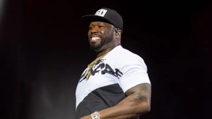 Curtis Jackson^ aka 50 Cent is performing on the concert within the framework of the "Haya" festival YEREVAN^ ARMENIA. July 01