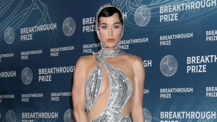 Katy Perry at the 11th Breakthrough Prize Awards at Barker Hanger on April 6^ 2025 in Santa Monica^ CA