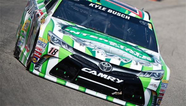 At New Hampshire Motor Speedway, Kyle Busch scores his second straight win.