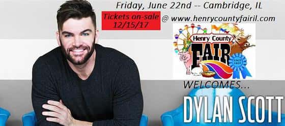 DYLAN SCOTT at the Henry County Fair