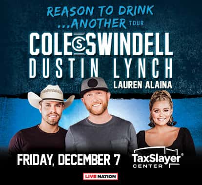 COLE SWINDELL and DUSTIN LYNCH in Moline