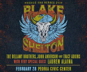 BLAKE SHELTON “Friends and Heroes” in Peoria