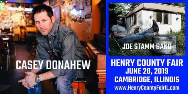 CASEY DONAHEW and JOE STAMM BAND at Henry County Fair