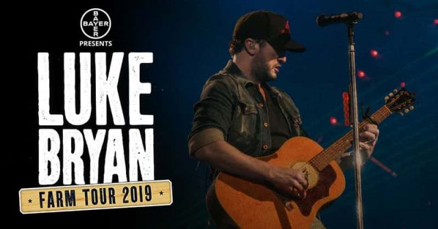 LUKE BRYAN Farm Tour in Kansas